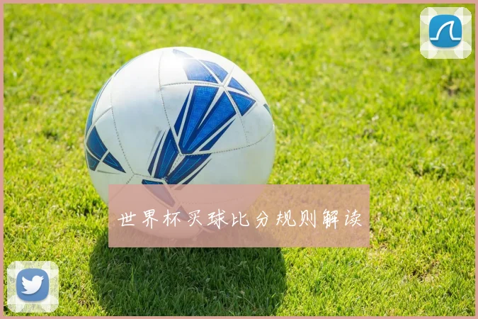 世界杯买球比分规则解读