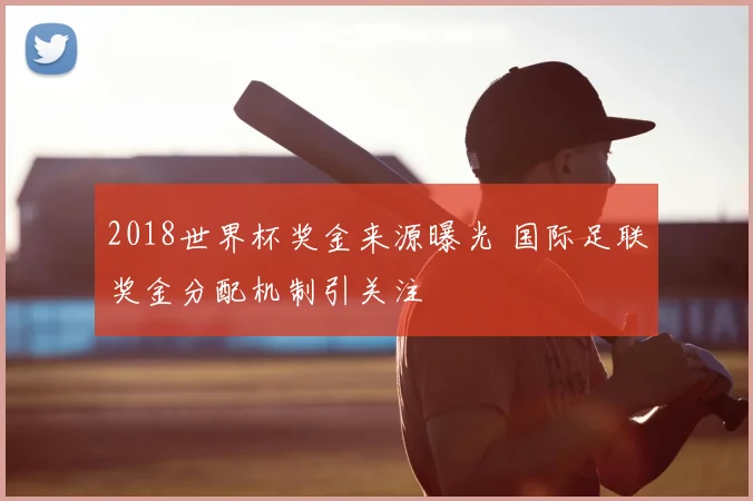 2018世界杯奖金来源曝光 国际足联奖金分配机制引关注