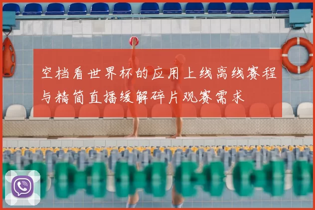 空档看世界杯的应用上线离线赛程与精简直播缓解碎片观赛需求