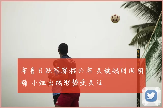 布鲁日欧冠赛程公布 关键战时间明确 小组出线形势受关注